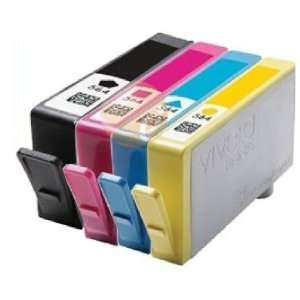  HP 564 Inkjet Cartridges, Set of 4 (Black, Cyan, Magenta 