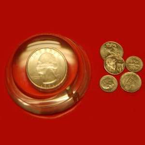   Clear Magnifying Dome Coins & Stamps, Fossils 80mm 