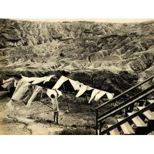  1938 Print Laundry Erosion Cotton Farming Eisenstaedt 