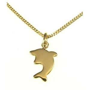 kala isjewels   Ladies  18ct Gold Plated  dolphin  Pendant ( 1 