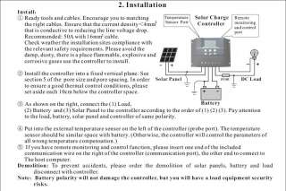 60A Solar Regulator Charge Battery Controller 12V 24V Solar Panel 