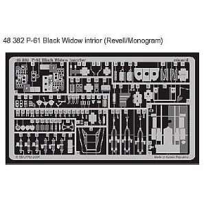  1/48 Photo Etch Set P 61 Black Widow Interior RMX EDU48382 