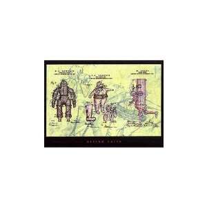  Diving Suits Poster Print