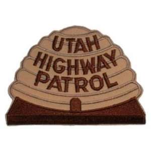 Police Utah Highway Patrol Patch Patio, Lawn & Garden