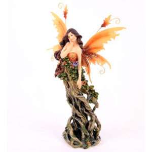 Legends of Avalon Tree Fairy Orange Figurine  