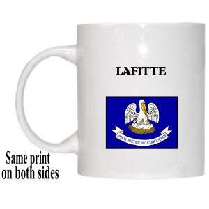   US State Flag   LAFITTE, Louisiana (LA) Mug 