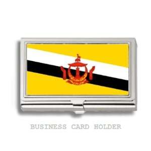  Brunei Bruneiana Flag Business Card Holder Case 