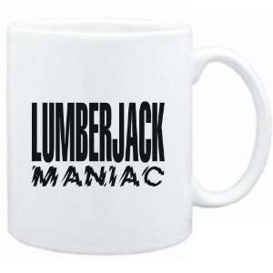  Mug White  MANIAC Lumberjack  Sports
