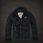 NWT HOLLISTER TRESTLES BEACH NAVY VINTAGE QUILTED JACKET MENS SIZE XL