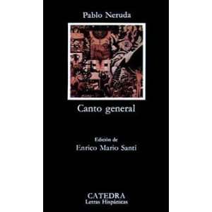  Canto General (Spanish Language Edition) [Paperback 