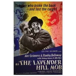  Lavender Hill Mob (1951) 27 x 40 Movie Poster Style A 