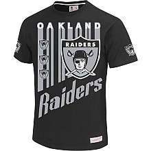 Mitchell & Ness Oakland Raiders Touchback Short Sleeve T Shirt 