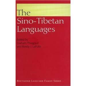  The Sino Tibetan Languages (Routledge Language Family 