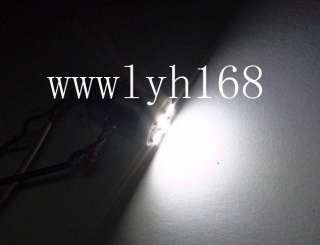 10X BA9S 4SMD 3528 Car LED Indicator Light Lamps W5W  
