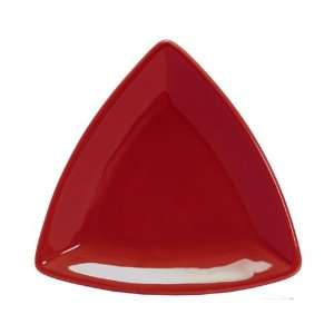  Colorcode Triangle Appetizer Plate   Rhubarb Patio, Lawn 