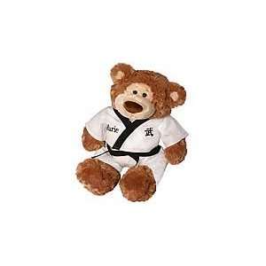  Personalized Karate Master Teddy Bear   Alfie Toys 