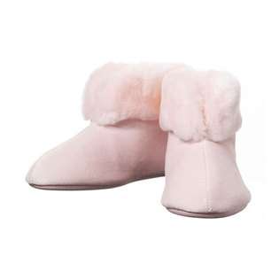 Velour Bootie Slippers with Cuff for Women  Dearfoams Shoes Womens 