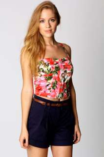  Clothing  Tops  Day Tops  Alice Floral Print Bralet 