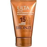 ULTA Tinted Self Tanning Faces Sunscreen Lotion Ulta   Cosmetics 