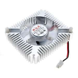   Snowflake DC Brushless Cooling Fan for PC Video Card 