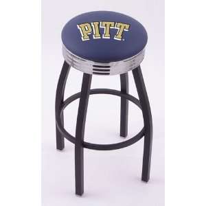  Pitt University Panthers Pittsburgh Chrome Metal Bar Stool 