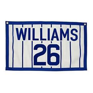    Chicago Cubs Billy Williams Retired Number Flag