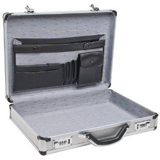 RoadPro SPC 931R 17.5 x 4 x 13 Silver Aluminum Briefcase by RoadPro