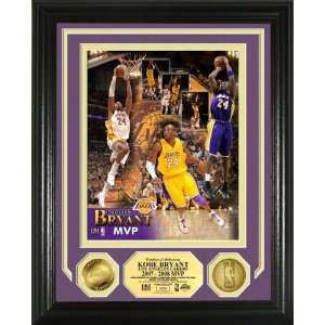  Kobe Bryant 2008 NBA MVP 24KT Gold Coin Photomint 