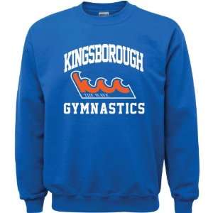 Kingsborough Community College Wave Royal Blue Youth Gymnastics Arch 