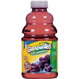   Fruit Splashers Juice, Strawberry Kiwi, 32 Ounce Bottles (Pack of 6
