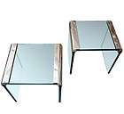 mid century night stands nesting occasional tables by pace collection