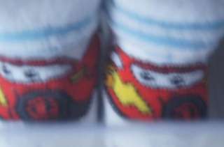 New Disney Cars Boys Booties socks 0 3M Mater mcqueen  