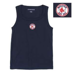  Boston Red Sox MLB Debut Womens Tank Top (Navy Blue 