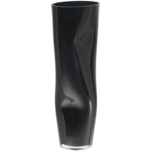  Squeeze Black Large Crystal Vase