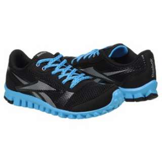Athletics Reebok Kids RealFlex Optimal Grd Black/Blue/Silver Shoes 