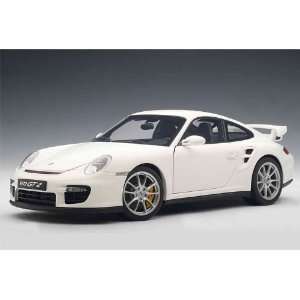  PORSCHE 911 (997) GT2 1/18 Matte White Toys & Games