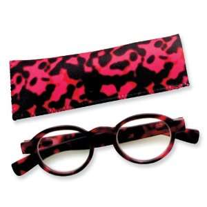  Red Tortoise 1.75 Magnification Reading Glasses Jewelry