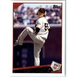 2009 Topps Baseball # 78 Tim Lincecum San Francisco Giants   Shipped 