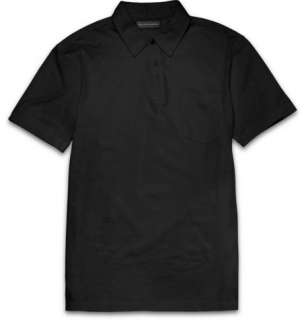 Ralph Lauren Black Label Slim Fit Cotton Polo Shirt  MR PORTER