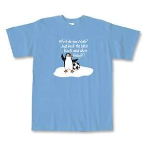  hidden Penguin Soccer T Shirt (Sky)
