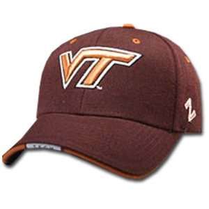 Virginia Tech Hokies Zephyr Gamer Adjustable Hat  Sports 