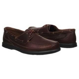 Mens Dunham Aft Brown Leather Shoes 