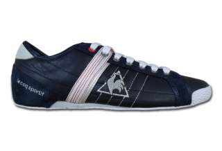 Le Coq Sportif Schuhe Sneaker Escrime Strap Low Dress Blues Blau 2012 
