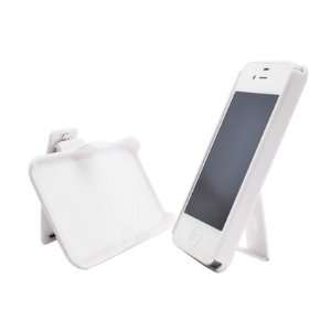 IPhone 4 4S Holster White Combo Case W/ 3in1 Kickstand Function Phone 