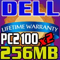 512MB Kit 2 X 256 DELL DIMENSION 4550 4500 Ram Memory  