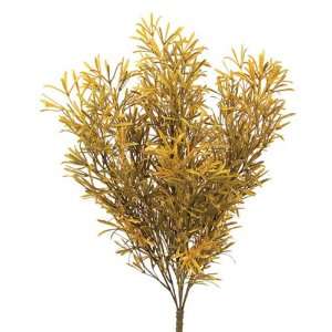   Fall Artificial Golden Yellow Mini Asparagus Bushes 20 Home