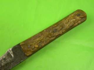 19c England British G Gelston large hunting knife  