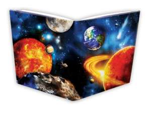 Extreme Planets Stretch Fabric Book Sox Cover Jumbo NIP  