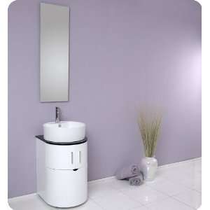   Libero Modern Bathroom Vanity w/ Pull Out Hamper