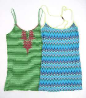 You are bidding on a LOT 2 FREE PEOPLE Spaghetti Strap Tanks Shirts in 